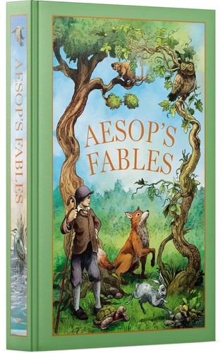 Aesop fables - aesop's, (leather-bound)