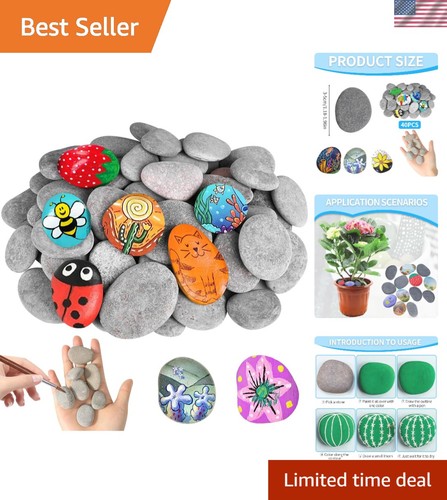 Creative pebble painting - 40-pc,