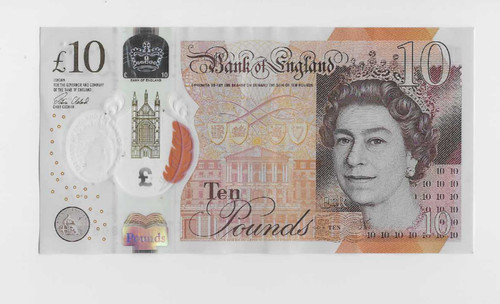 Cleland ten pound - ten,