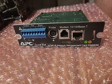 APC SMARTSLOT AP9618 NETWORK UPS MANAGEMENT CARD  EM/MDM