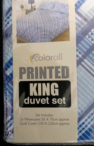 Coloroll essentials king duvet - coloroll,