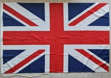 Union Jack flag MoD approved dye sublimation sewn around 6x4ft rope toggled UK