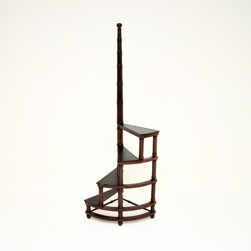 Antique mahogany and leather - antique,