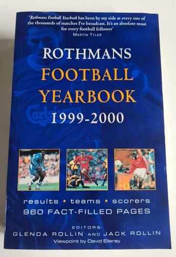 Rothmans football yearbook - rothmans,