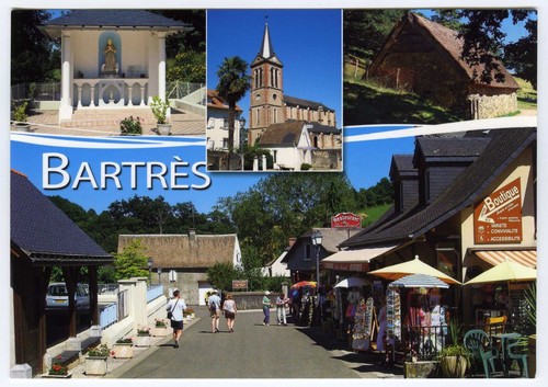 French postcard views around - french,