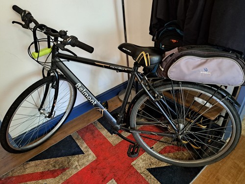 Hybrid bike new front wheel - new,