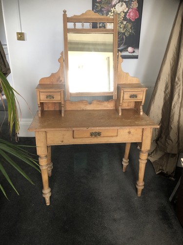 Old pine edwardian dressing - edwardian,