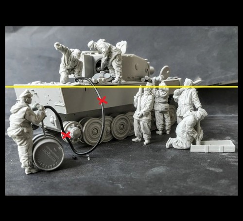 Scale german ww2 - german, resin