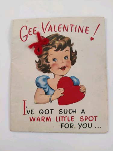 Vintage popup valentine - vintage,