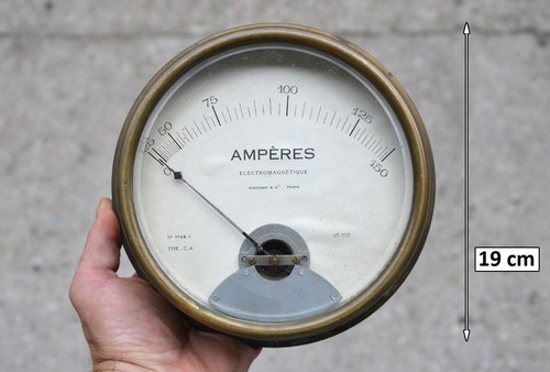 Vintage old industrial - , gauge