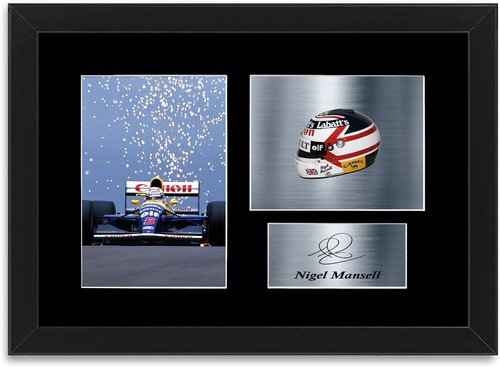 Nigel mansell signed world - nigel,
