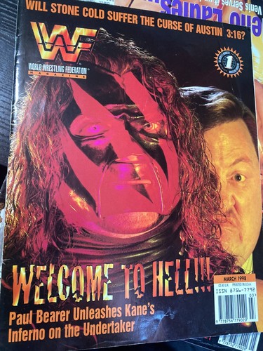 Wwf wwe magazine march 1998 - wwe,