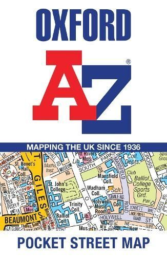 Oxford pocket street map - oxford,