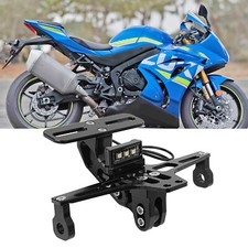 For Suzuki GSXR 600 750 1000 RR License Plate Bracket Rear LED Fender Eliminator