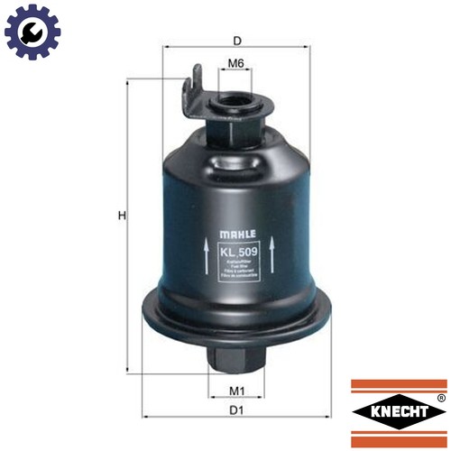 Fuel filter 509 - fuel,