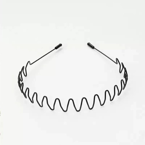 Black metal sports - metal, hairband