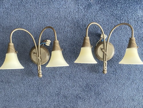 Wall lights pair elstead - wall, of