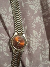 Gucci 9000 Two Tone Stainless Steel  Quartz Watch