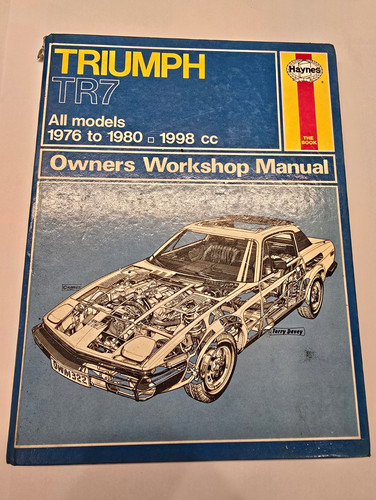 Triumph tr7 haynes owners - tr7,