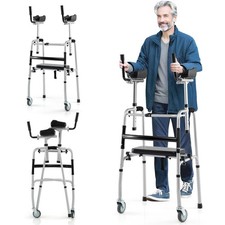 Stand assist rolling walker - stand,
