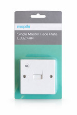 Single Master Faceplate BT