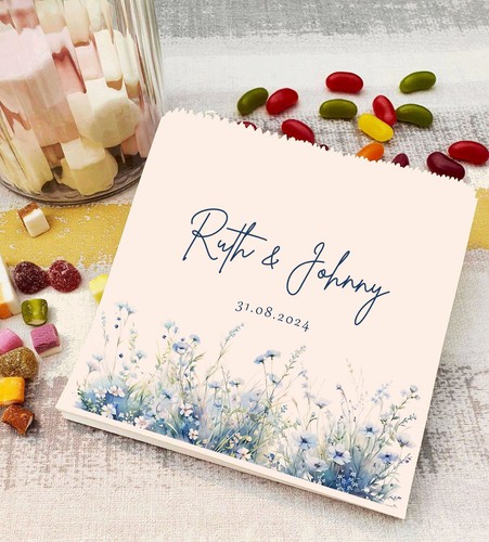 Personalised wedding sweet - wedding,