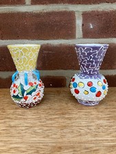 Pair retro italian pottery - retro,