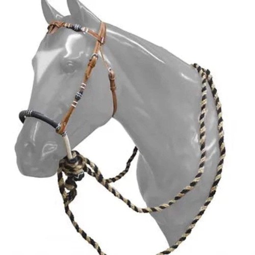 Medium leather futurity knot - leather,