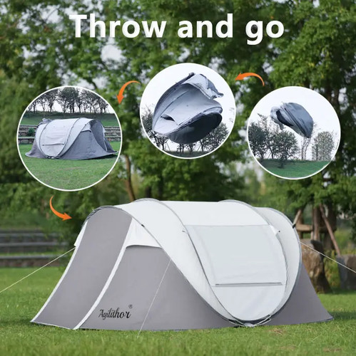 Person instant pop up - 2-6, tent
