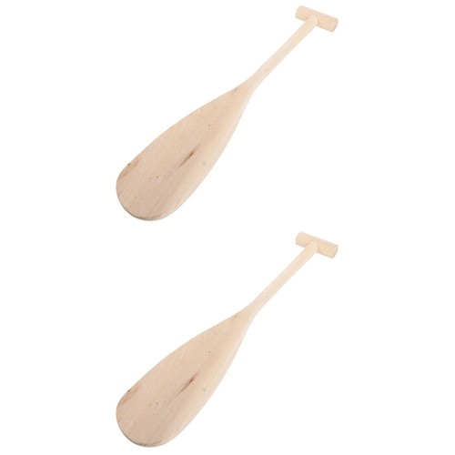 2pcs wooden oar - canoe, paddle