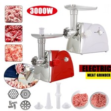 Electric Meat Grinder Mincer 3000W Sausage Maker Filler Home Use Mincing Machine