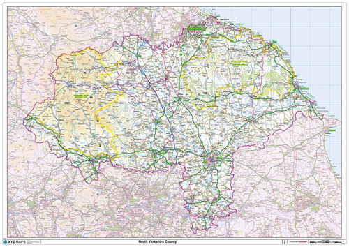 North yorkshire ceremonial - north,