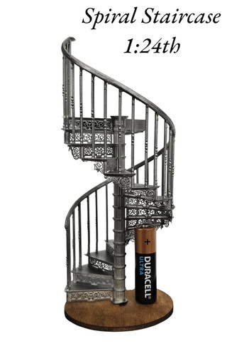 Spiral staircase 3d printed - staircase,