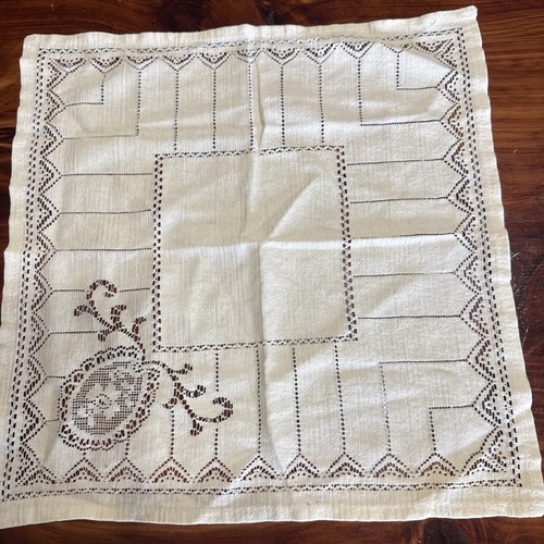 Shabby chic geometric linen - shabby,