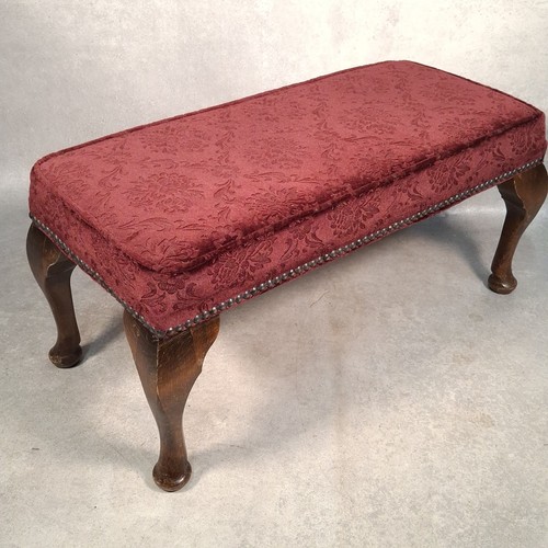 Queen anne style footstool - queen,