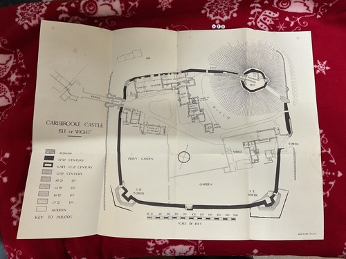 Vintage large map detailed - map,