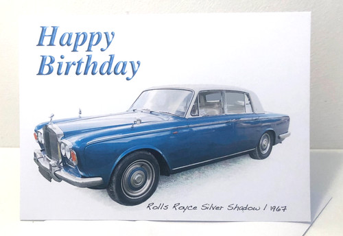 Rolls royce silver shadow - silver,