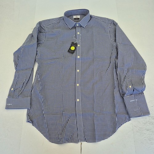 Lewin shirt 17 5 blue - lewin, 17.5