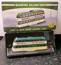 Atlas Editions Diecast Model Boxed Blackpool Balloon Tram Bruce Forsyth 1:76