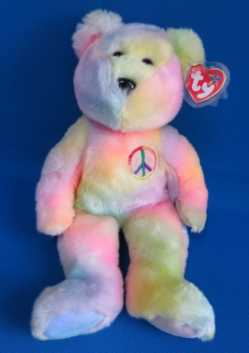 Peace rainbow pastel tie - peace,