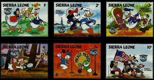 Disney stamps sierra leone - stamps,,