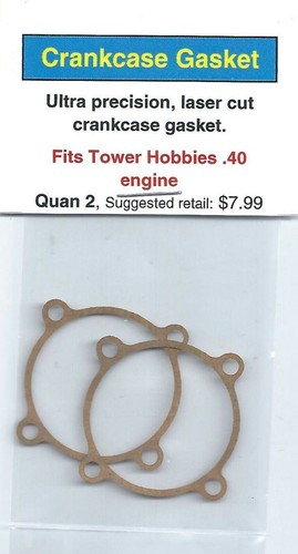 Tower hobbies crankcase - tower, .40
