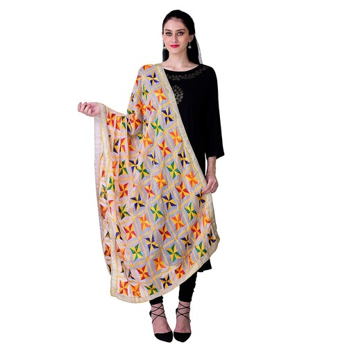 Phulkari women chiffon - phulkari,