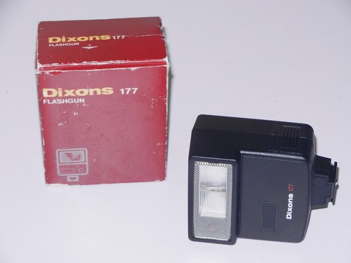 Dixons 177 camera - flash, gun