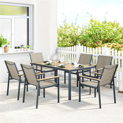 7piece garden dining set - 7piece,
