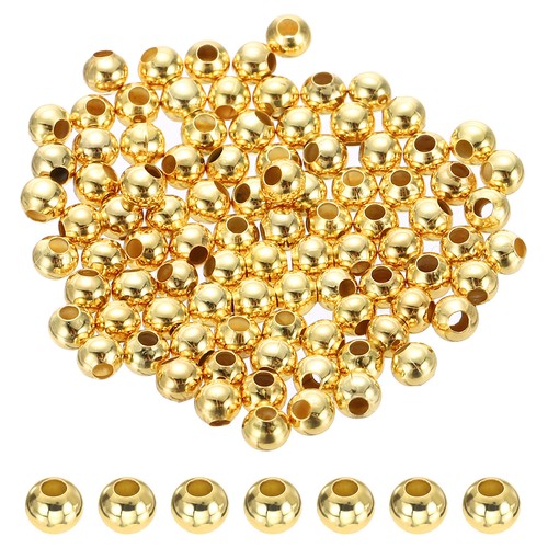 90pcs 2mm 18k - 2mm, gold