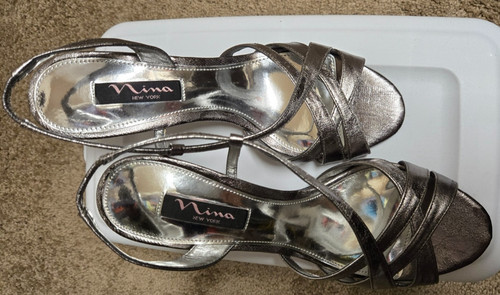 Nina silver shoes never - nina,