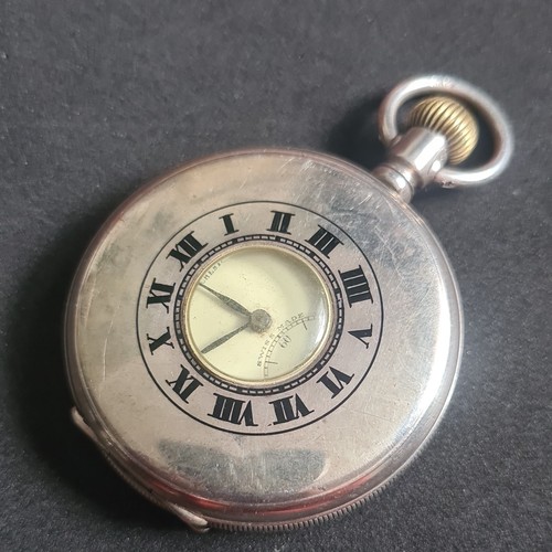 Antique solid silver half - solid,