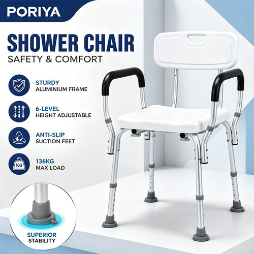 Poriya shower chair - poriya, bath