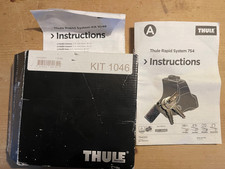 Thule Rapid System Kit 1046 roof-bars, good condition.